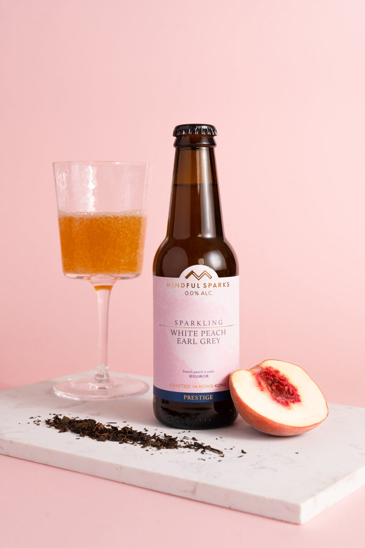 Sparkling White Peach Earl Grey