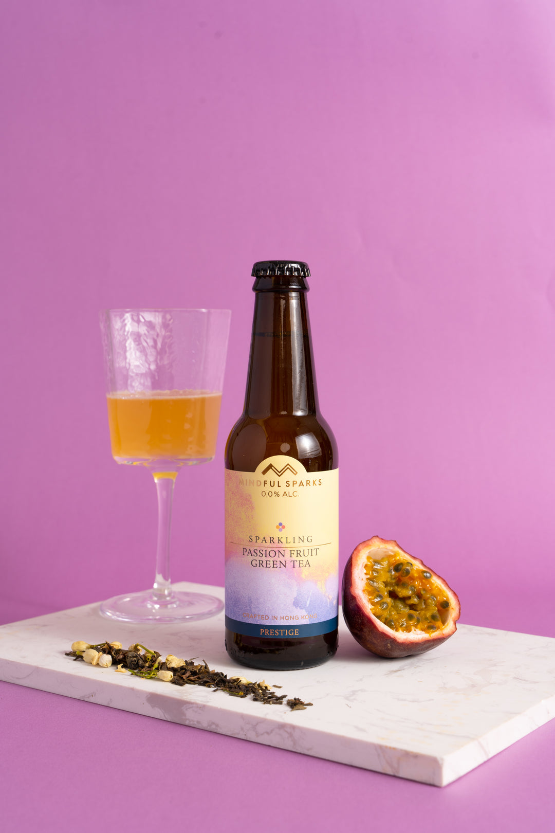 Sparkling Passion Fruit Green Tea
